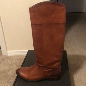 Frye Melissa seam tall boot size 10